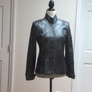 Leather jacket women